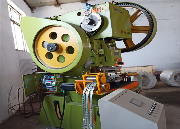 Buy cheap Concertina Blade 0.6mm Razor Wire Making Machine product