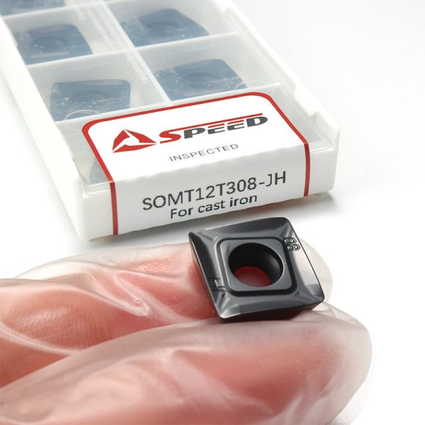 Wear Resistant Tungsten Carbide U drill Insert SOMT12T308 Carbide Insert for Cast Iron