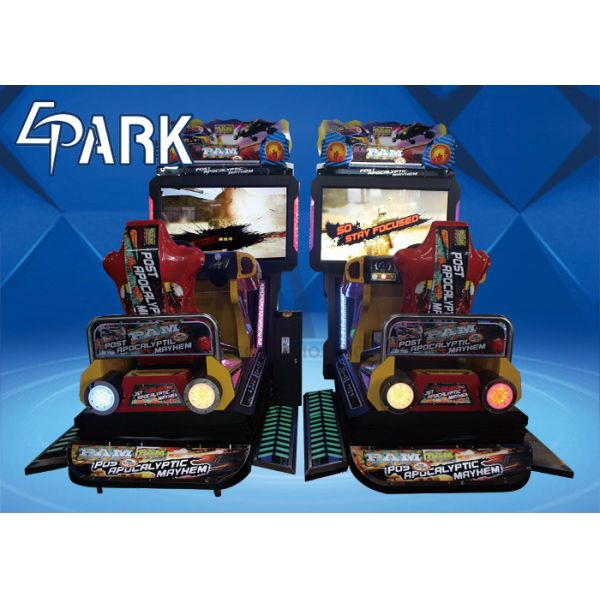 Cheap Double Players old style classic arcade Racing Game Machine Alloy Steel Structure With 1 Year Warranty