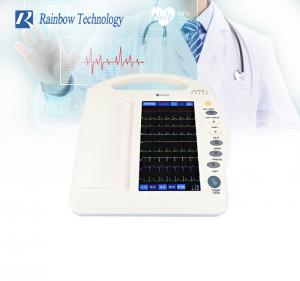 China 10.1 Inch 12 Channel ECG Machine Hospital 12 Lead EKG Machine on sale