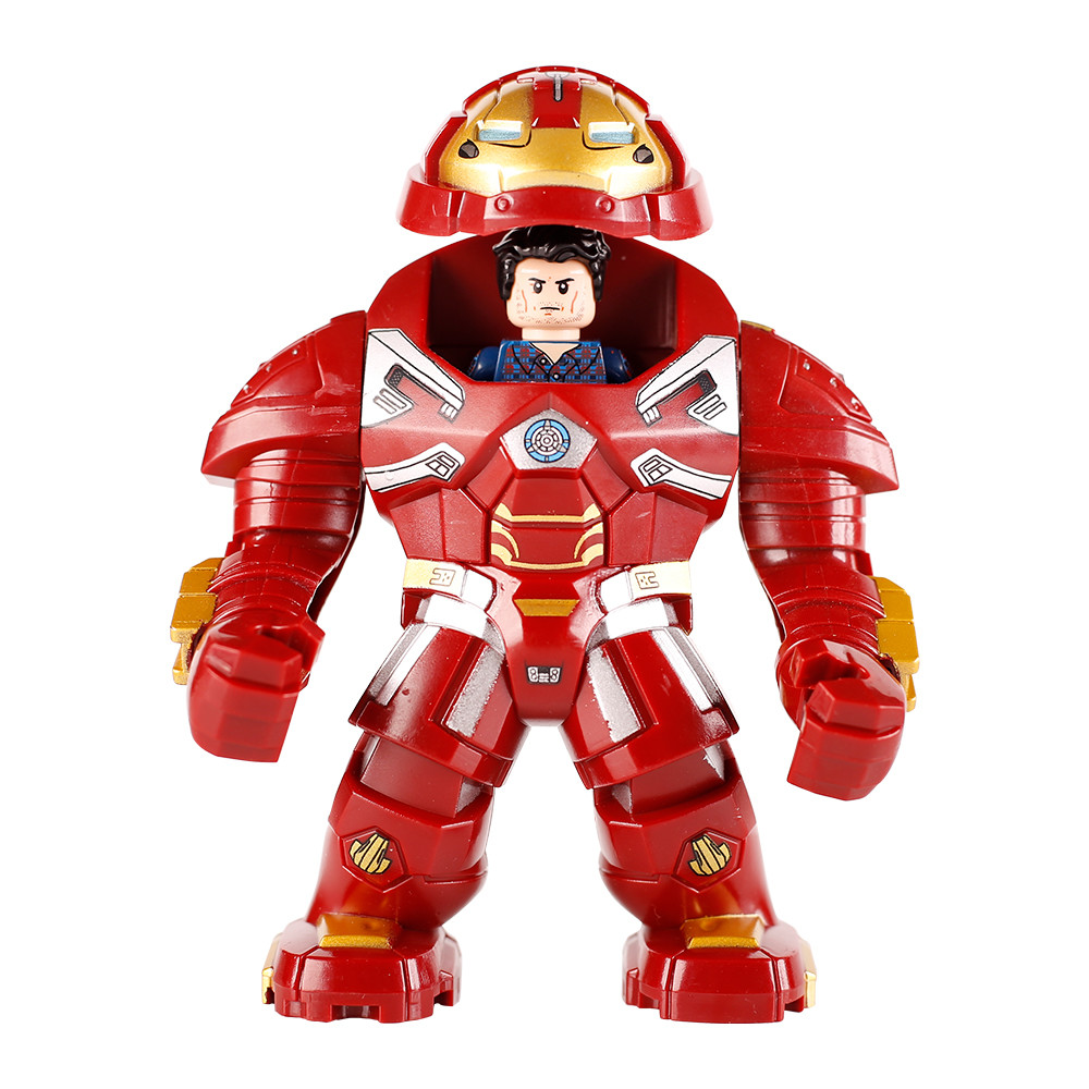 Buy cheap XH1158 large marvel endgame hulkbuster model super heroe product