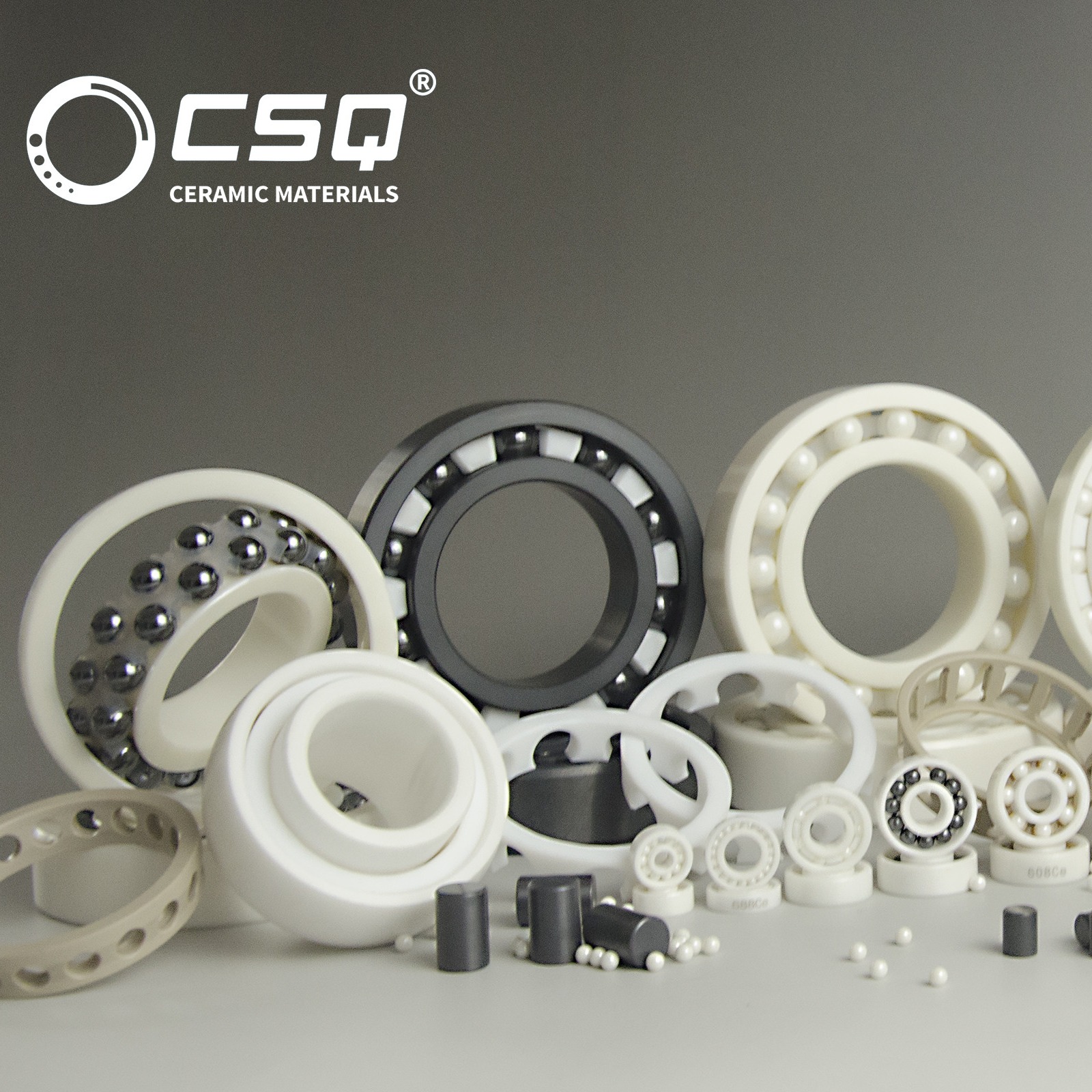 Ceramic Silicon Carbide Ball Bearing Semiconductor Non Standard
