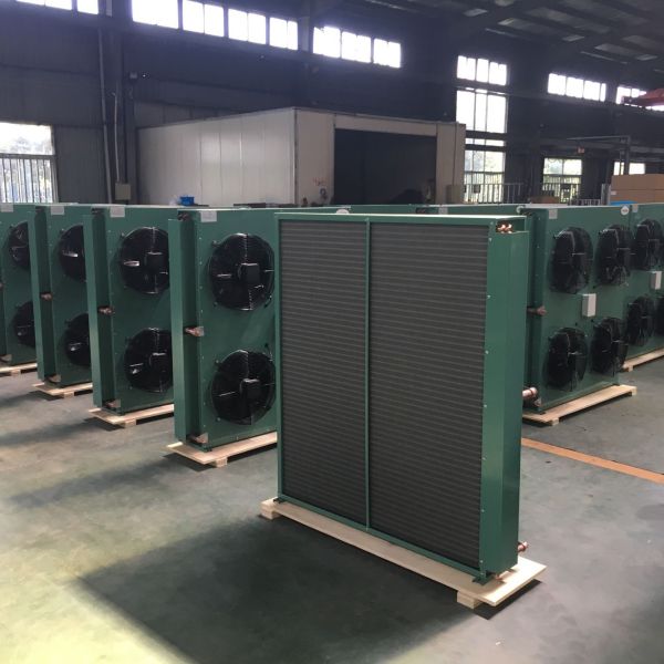 Fin Type Refrigeration Copper Tube Air Cooled Condenser For Cold Room