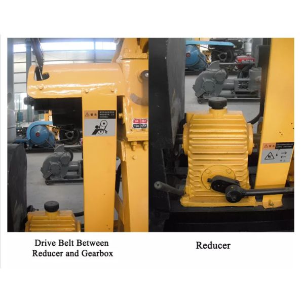 Mobile GK200 Diesel Exploratory Drilling Crawler Mounted Drill Rig