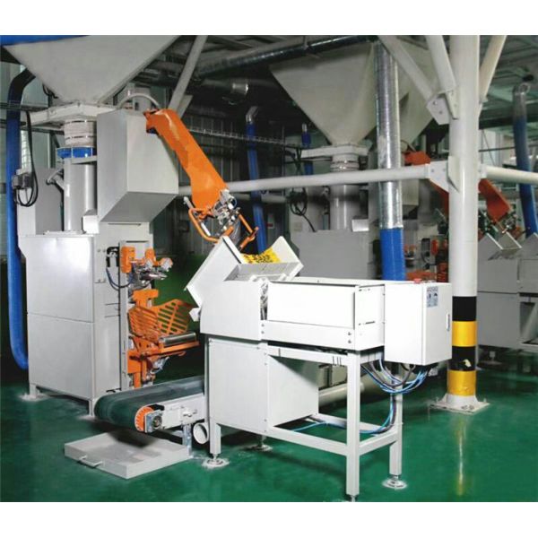 Potato Flour Packaging Equipment Wheat Flour Bag Packing Machine Valve Bagger