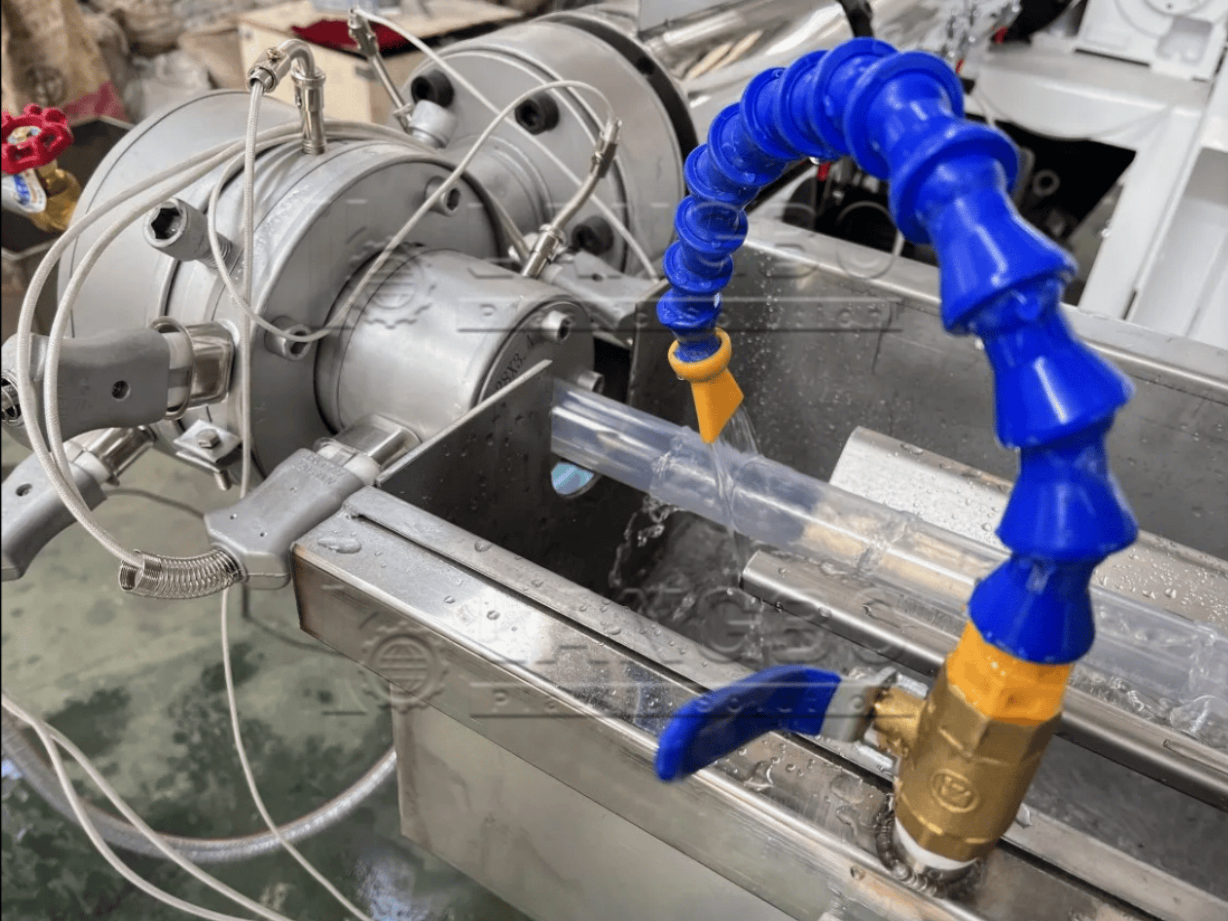 PVC Fiber Braided Reinforced Water Pipe Extrusion Machine