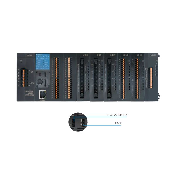 Relay Output Programmable PLC CPU Unit 12DI 12DO Step Motor Driver