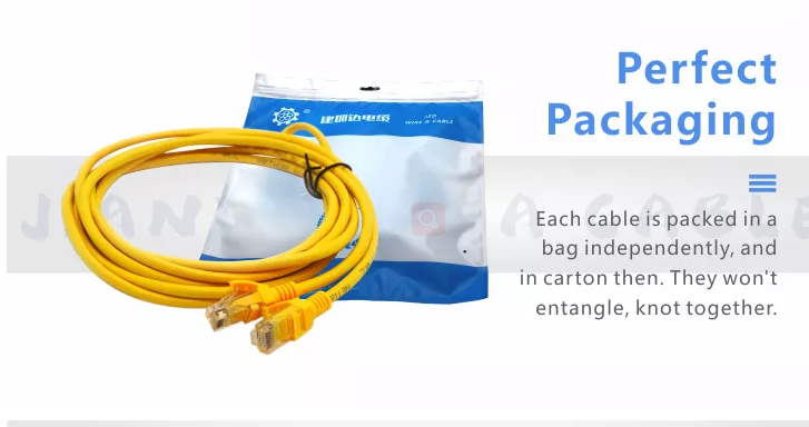 UTP FTP Network Cable Cat6a Cat7 Rj45 Wire Ethernet Patch Cord Cable