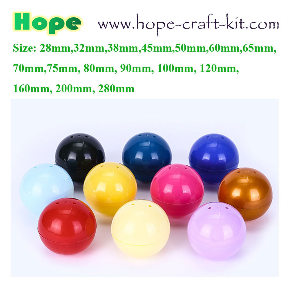Small and big Size Gachapon Eggs Balls surprise Eggs Gacha Balls Capsule Eggs can be filled with small toys as fun toys