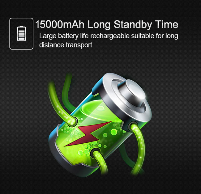 15000mah ACC Magnetic Car Gps Tracker Trace Playback Dc100v LBS