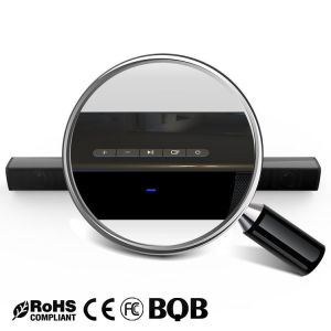 2.0 Channel Wireless Bluetooth Soundbar 80W With Remote Control