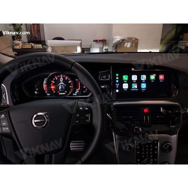Viknav LHD LCD V40 Volvo Touch Screen 2011-2019 GPS Navigation 1920x1200