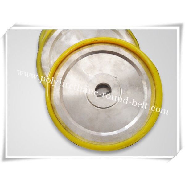 Aging Resistant Polyurethane Wheels / PU Roller Coating Erosion Resistant