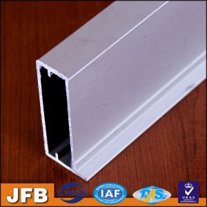 Buy cheap Item L007 3000meters anodized silver CNC aluminum anodized/powder coating electrophoretic kitchen cabinet frame profile product