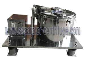 Buy cheap Top Discharge Vertical Basket Centrifuge For Alcohol Extraction product