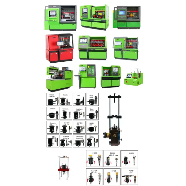 Diesel Fuel High Pressure Common Rail Piezo Injector 4-6 Simultaneously Test Bench