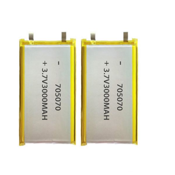 705070 Li Ion Polymer Battery 3.7V 3000mAh Battery For Tablet