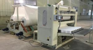 Buy cheap 2-6 Lanes V Folded Hand Towel / Facial Tissue Paper Manufacturing Machine High Speed product