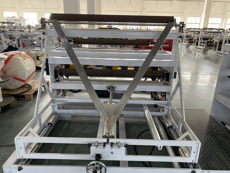 12kw 3 Automatic Side Sealing Machine Soldered Plastic Film Folding 400m/Min