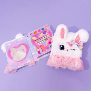 Buy cheap Customization Make Up Play Set Furry Bunny Cute Makeup Gift Sets For Kids product