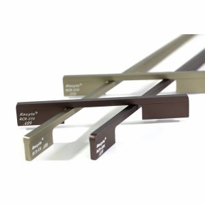 China Modern Customized Brown 220mm Aluminium Drawer Handles on sale