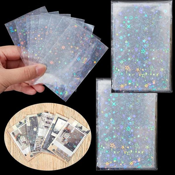 Clear Customized Plastic MTG Card Sleeves TCG Yugioh Trading Card Protectors