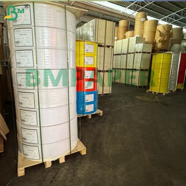 80gsm Digital Carbonless Paper Roll CB CFB CF Coated Multi Color
