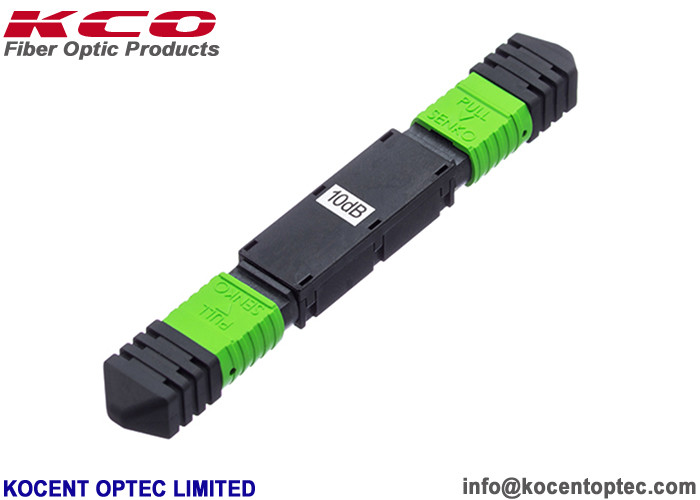 Buy cheap Male To Female Fiber Optic Attenuator MPO APC 1dB 3dB 5dB 10dB 15dB 20dB Small Size product