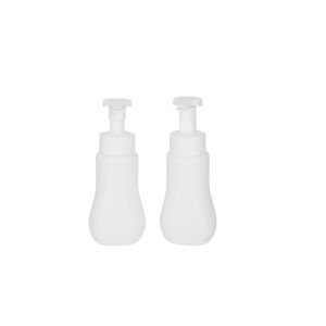 Buy cheap 8oz Wavy Shape HDPE Mousse Foaming Bottle With 3cc Output product