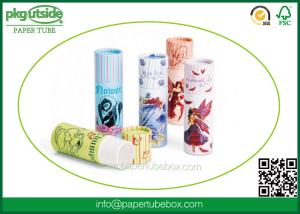 Buy cheap High End Paper Lip Balm Tubes Durable , Elegant Design Paper Chapstick Tubes product