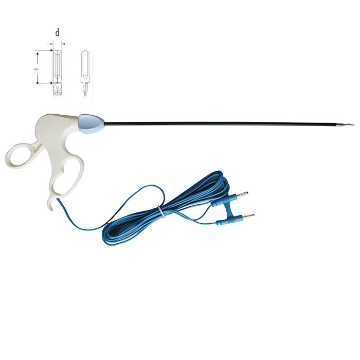 Buy cheap Stainless Steel Bipolar Laparoscopic Instruments Forceps High Insulation product
