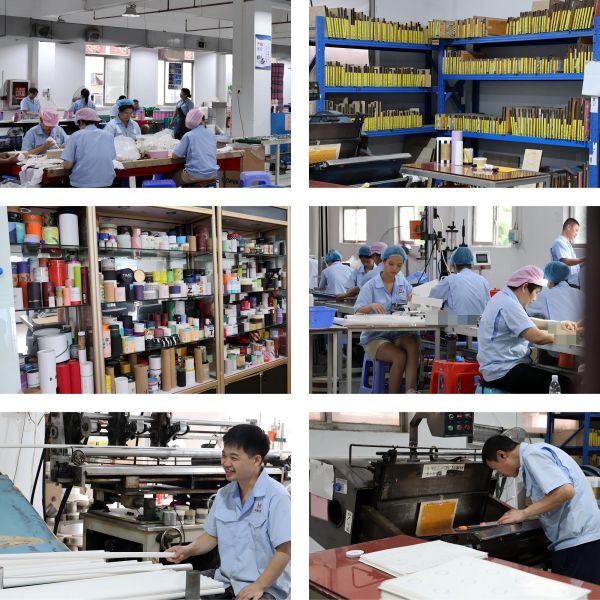 Customized biodegradable cylindrical paper tube for tea food chocolate box