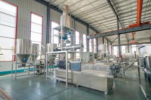 Buy cheap Twin Screw Extruder Floating Fish Feed Pellet Machine Production Line product