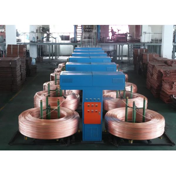 Oxygen Free Scrap Copper Rod Vertical Upward Continuous Casting Machine
