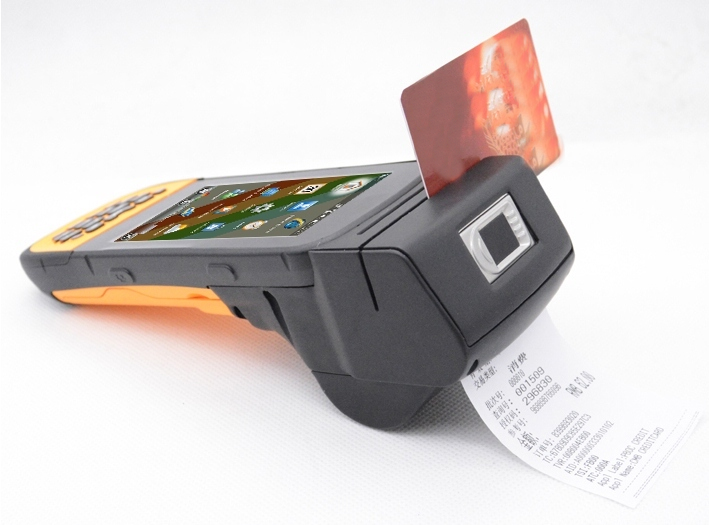 RS232 TT43 Smart IC Card Hand Held Rfid Reader Industrial 900mhz