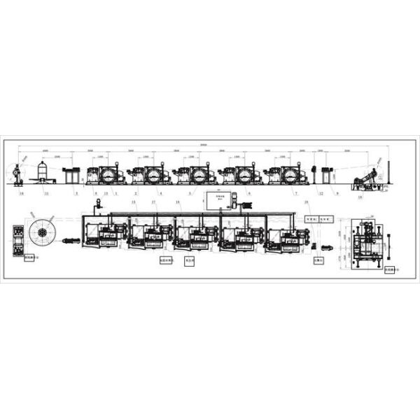 Trolley Bull Block Wire Drawing Machine With Individual Motor Driven