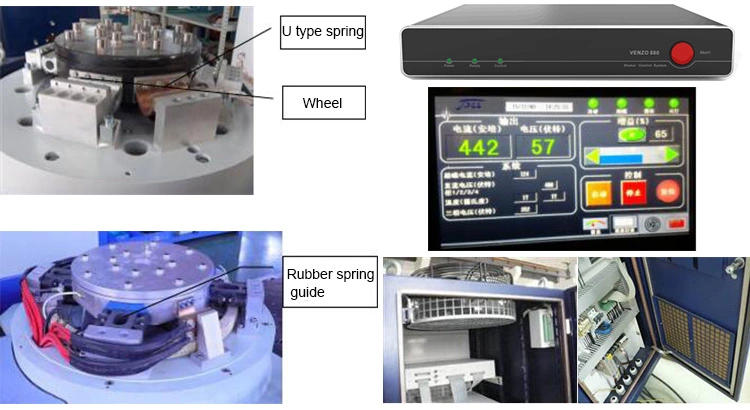 Vertical Electromagnetic High Frequency Vibration Shaker With Slip Table 150 To 400