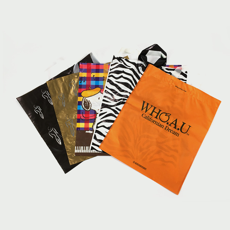China HDPE Custom Plastic Shopping Bag on sale