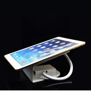 COMER Tablet security alarm display stand with alarm cable locking