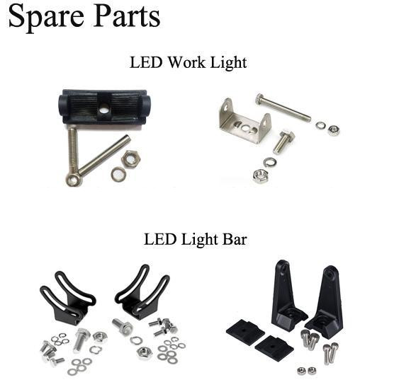 36W 7 Inch Led Light Bar 2520Lm Double Row Shock Proof Easy Installation