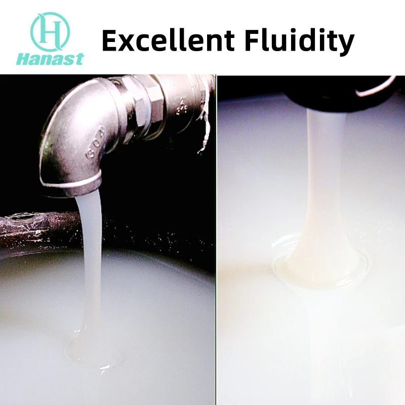 HN-625 A/B Transparent Platinum Tin Cure Silicone Rubber Liquid For Molds Making