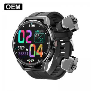 Buy cheap TWS 2 In1 Fitness Tracker Watch Android Round Digital Watches HS20 product