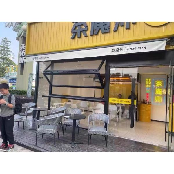 Dorma TS 93 Soft-Close Hydraulic Hinge Folding Windows - Silent Operation Technology