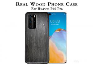 China Shockproof Engraved Wooden Phone Case For Huawei P40 Pro on sale