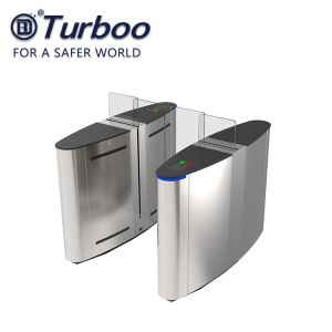 Durable Office Security Gates / Pedestrian Turnstile Gate Precise Positioning