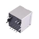8P8C Vertical Mount 100M RJ45 Ethernet Connector