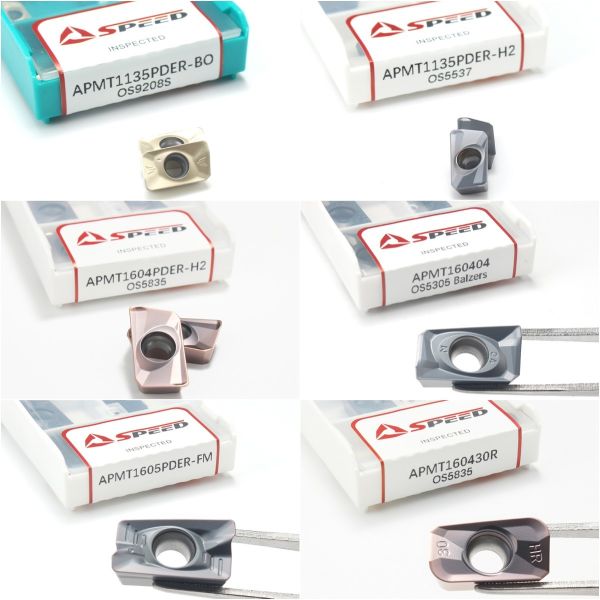 Prime APMT APMT1135 APMT1604 APMT115PDER APMT1604PDER Cnc Milling Insert Carbide Insert