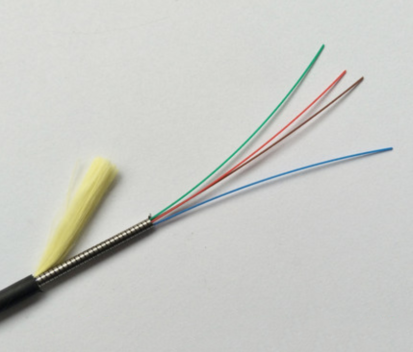 Tactical Armored Optical Fibre Cable FTTA 7.0mm G657A Field Army Military TPU LSZH