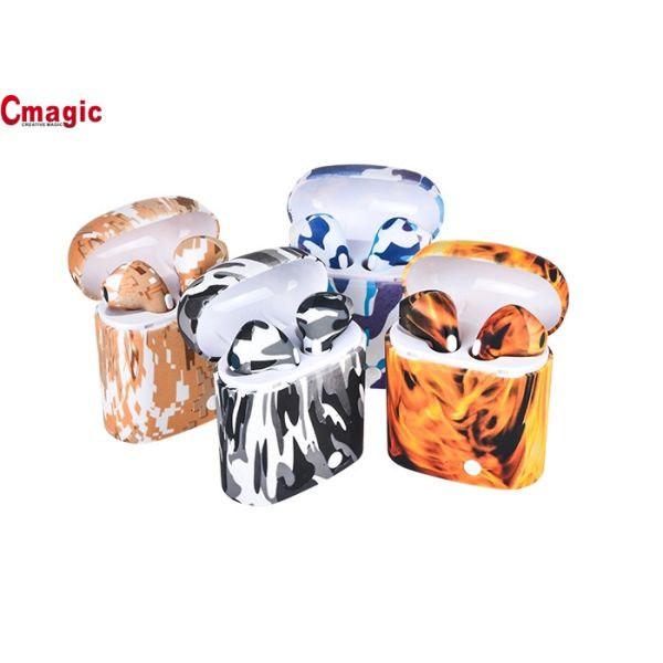 Super Lightweight Iphone Bluetooth Earphones Portable I7S Camo Earbuds