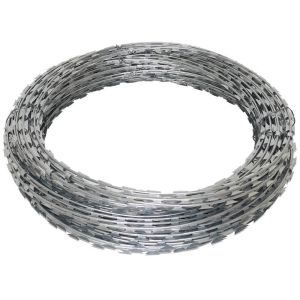 Galvanized Bto22 Razor Barbed Wire For Wire Fencing